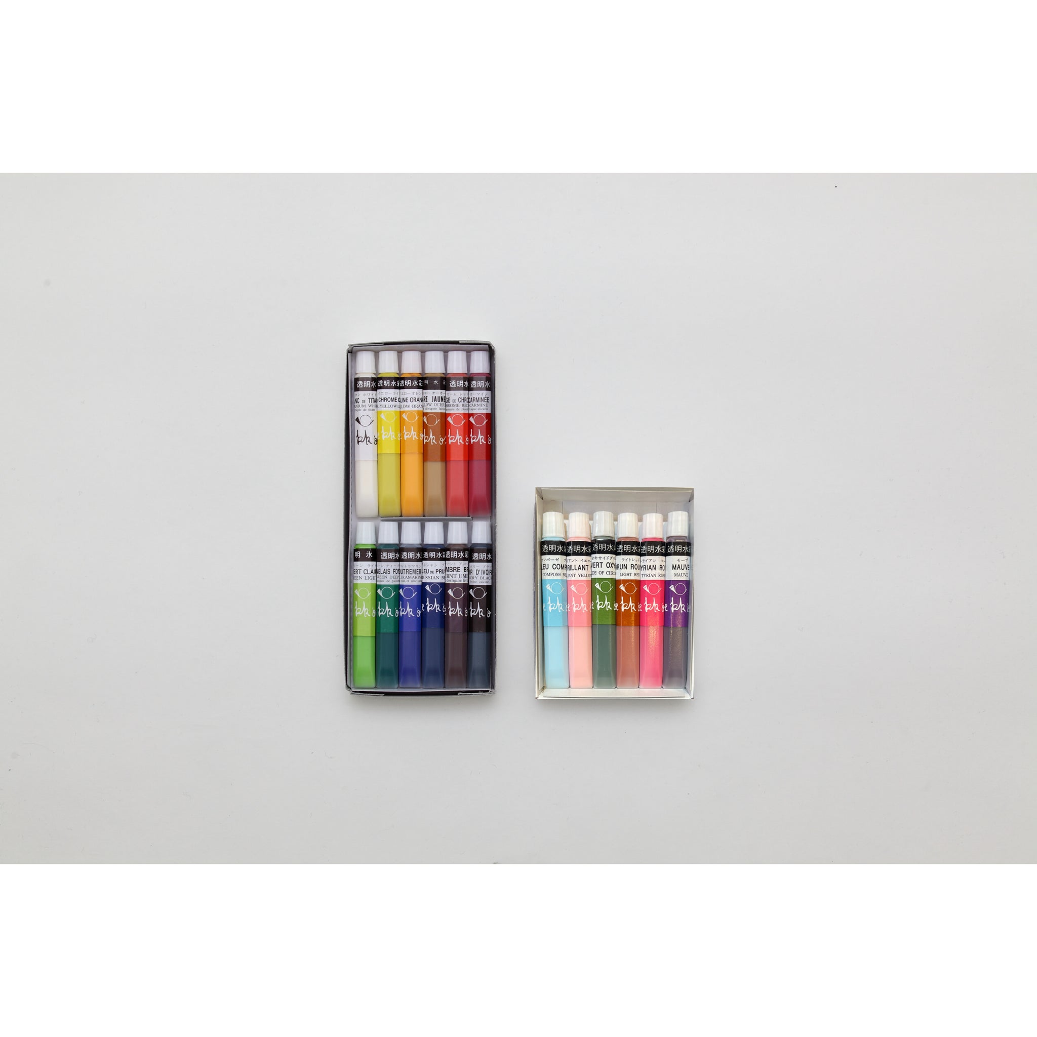 Transparent Watercolour - Basic Set of 18 Colours